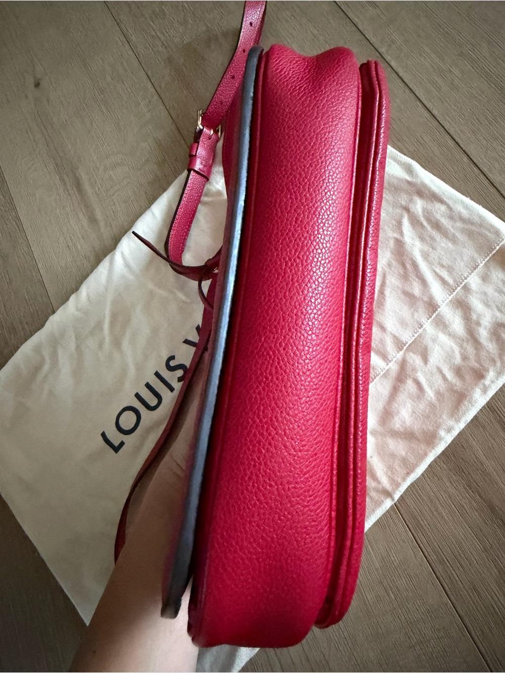 Louis Vuitton Pochette Metis Red Monogram Crossbody Bag - Picture 9 of 10